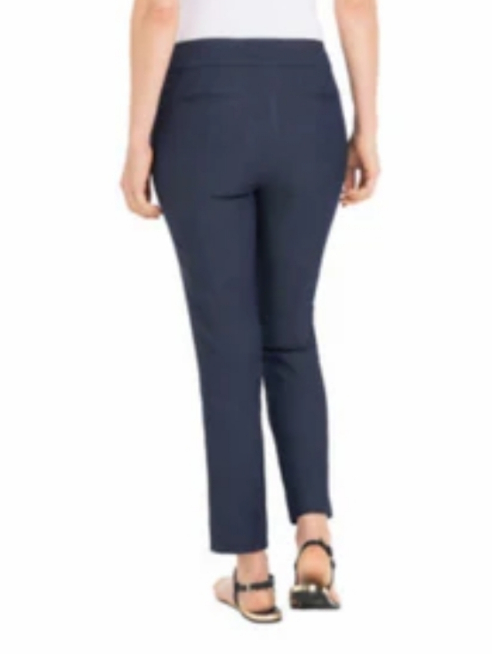 Hilary Radley Pull On Ankle Pants - Picture 2 of 5
